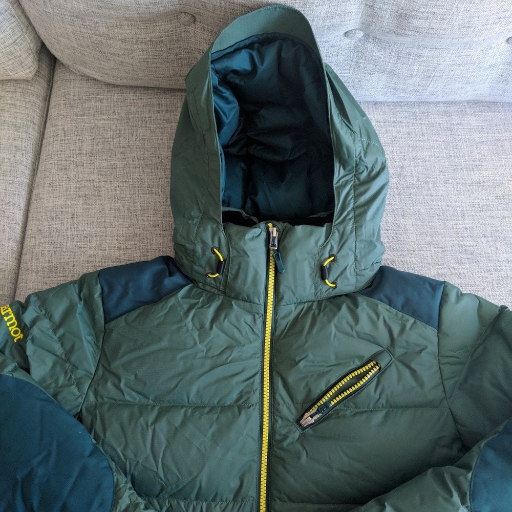 Marmot Sling Shot Down Ski Puffer Coat/Jacket - Picture 2 of 8